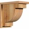 Ekena Millwork Alpine Rough Sawn Corbel w/Backplate, Western Red Cedar, 8"W x 14"D x 14"H COR08X14X14ALP01RWR - alternate 1